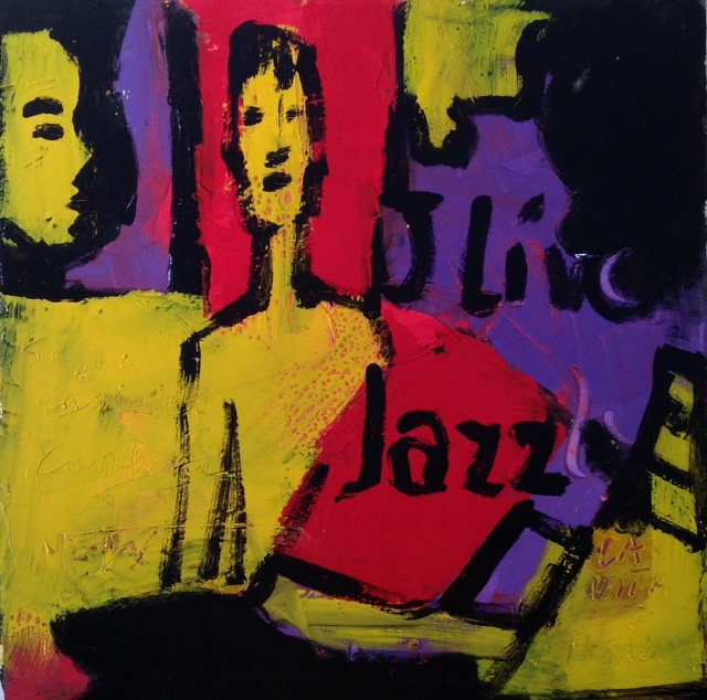 Quadro del pittore Eugenio Guarini - 1098 Live jazz